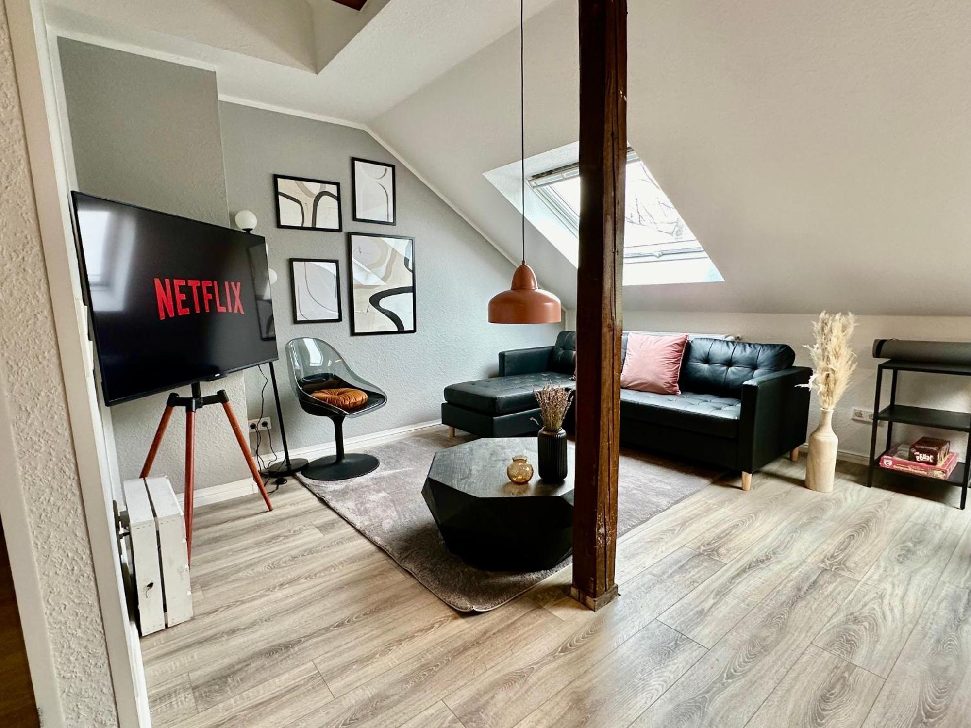Stilvoll Im Zentrum Balken Loft Apartment โบคุห์ม ภายนอก รูปภาพ