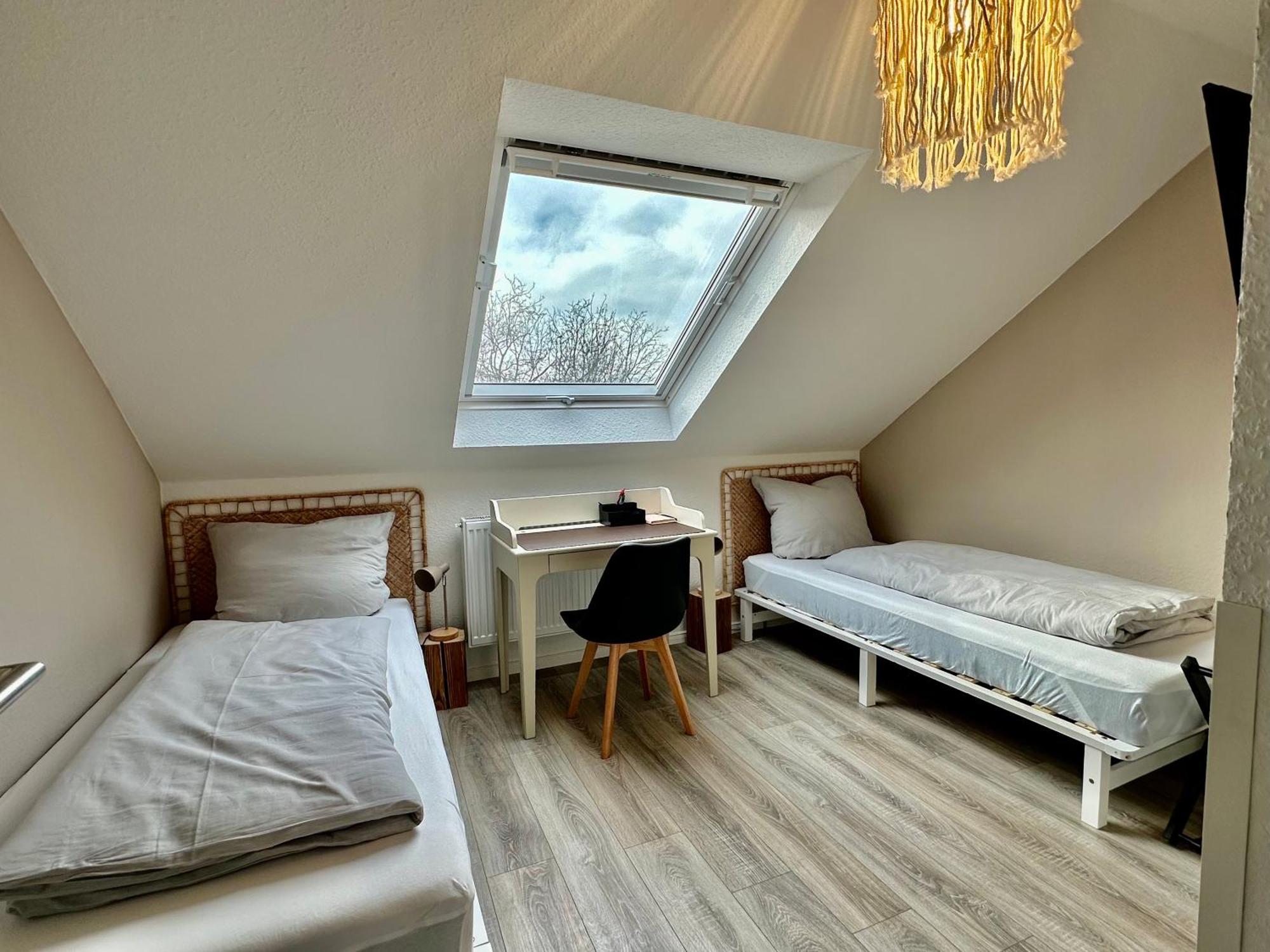 Stilvoll Im Zentrum Balken Loft Apartment โบคุห์ม ภายนอก รูปภาพ